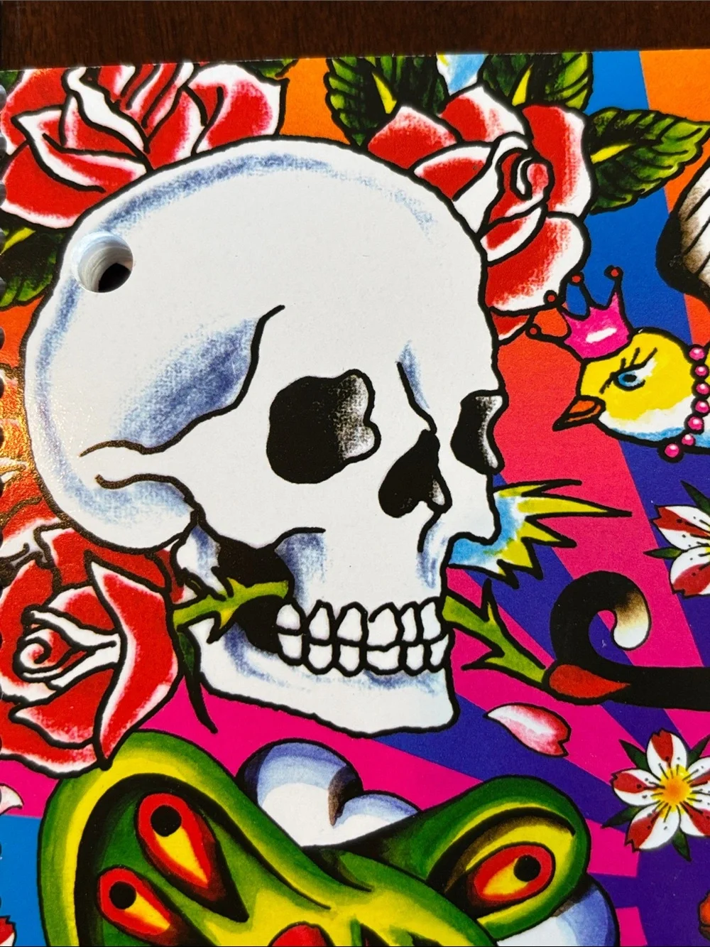 Ed Hardy Collectible Spiral Notebooks School Supplies Office